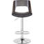 Tabouret de bar pivotant réglable