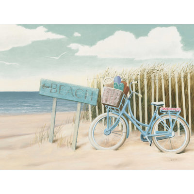 «Beach cruiser II Crop» par James Wiens - impression sur toile tendue