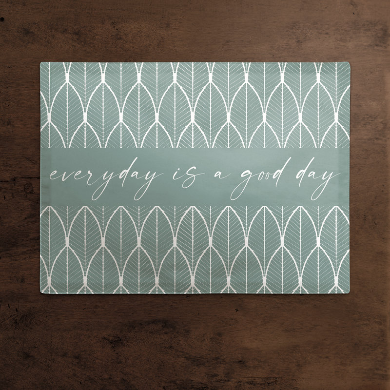 Kwenton Polyester Geometric Rectangle Placemat