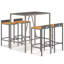 Zarella 40cm Solid Wood Bar Set-2077124354