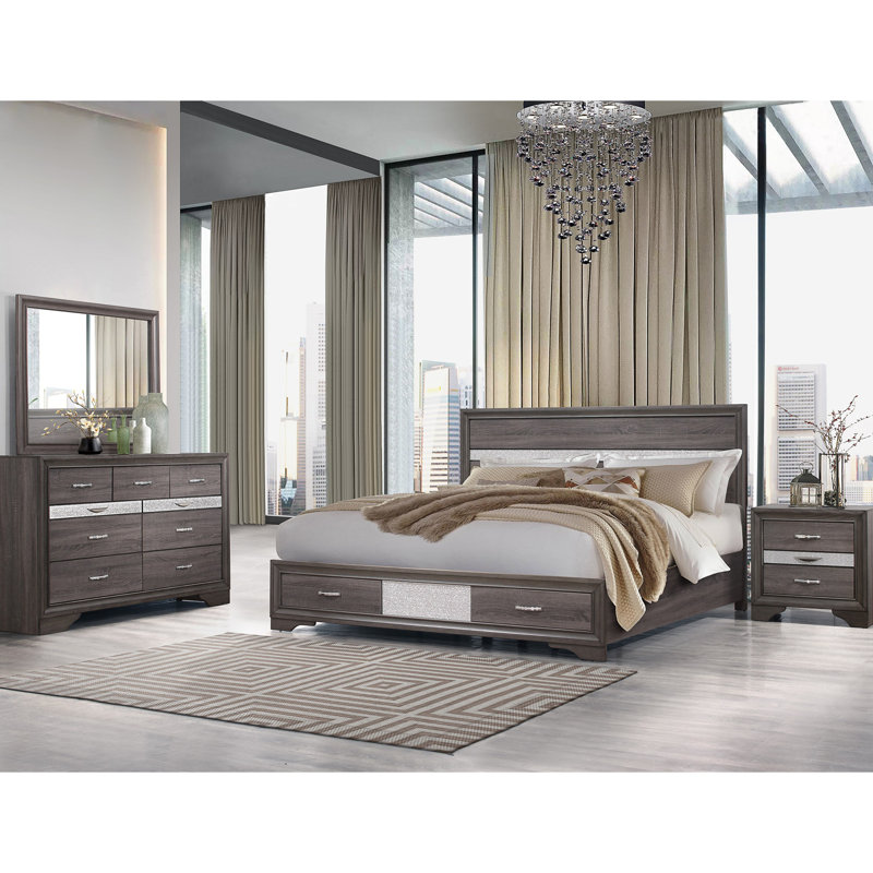 Table de chevet moderne Ryder Sparkle