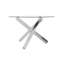 LPD Home Round Glass Top Dining Table-110438368