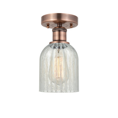 Reiko Glass Semi Flush Mount