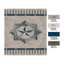 Tapis décoratif bleu/gris McMeans-471902693