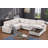 Multi - Functional L - Shaped Corner Sofa With Storage & Convertible Bed Features
