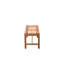 Hermilda Solid Wood Teak Outdoor Bench-1744648028