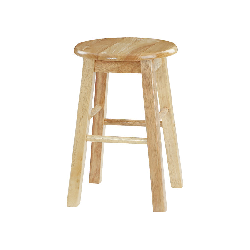 Ohioville Bar Stool with Solid Wood Frame