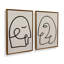 «Mindful Gaze», 2 pièces sur toile-1992342214-1992342217