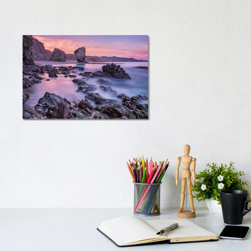 Mediterranean Paradise (Almería, Spain) by Chano Sánchez - Gallery-Wrapped Canvas Giclée on Canvas, 20.32 cm H x 30.48 cm W
