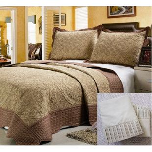 Embroidery Damask Quilt