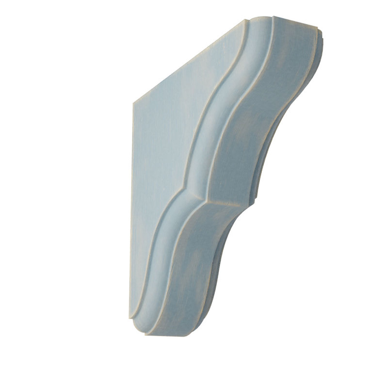Support de décoration rétro en bois flotté l 1 3/4 po x P 5 1/2 po x H 5 1/2 po Stratford, H 5,5 po x l 1,75 po x P 5,5 po