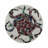Ouroboros Round Beaded Placemat Smooth
