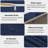 14 Piece Outdoor Sectional Cushions, 4"water-resistant Outdoor Sofa Cushions Replacement-559537263