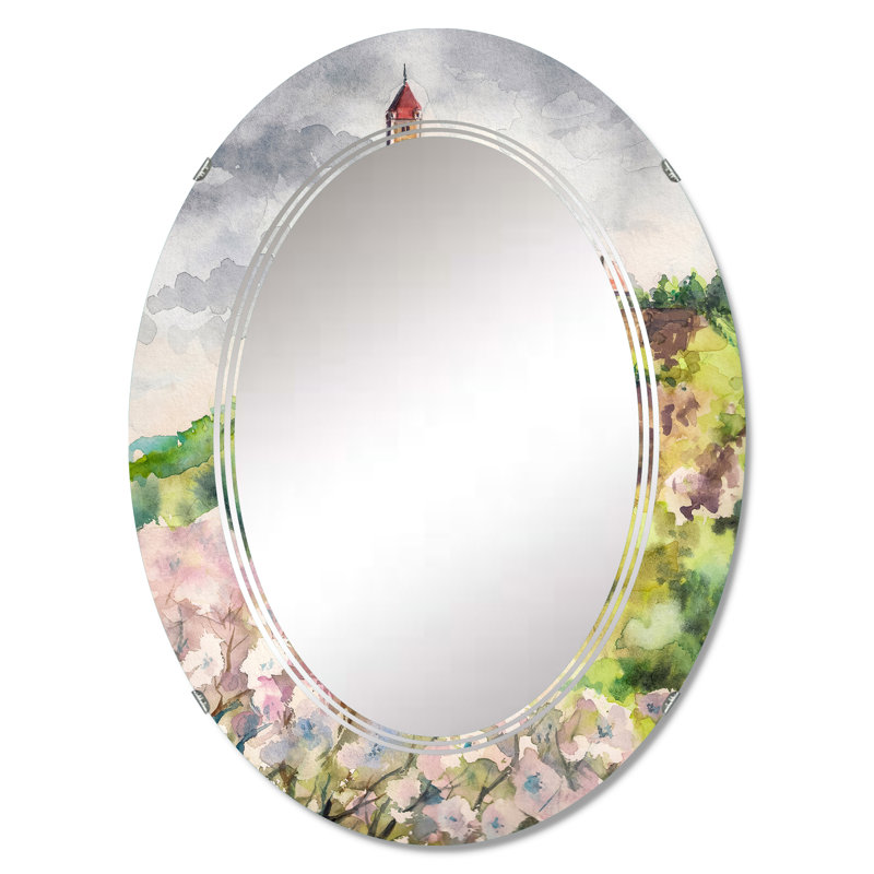 Oval Mirror, 30" x 20"