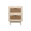 Table de chevet en rotin