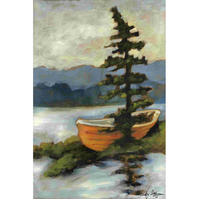 " Maine Escape I (A) " by Jennifer Goldberger Painting Print, 48" H x 32" W  