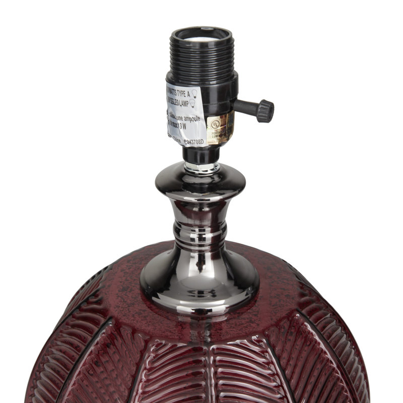 Lampe de table en velours Glam