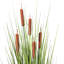 Herbe à feuillage artificiel en pot