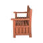 Banc de rangement en bois Solid