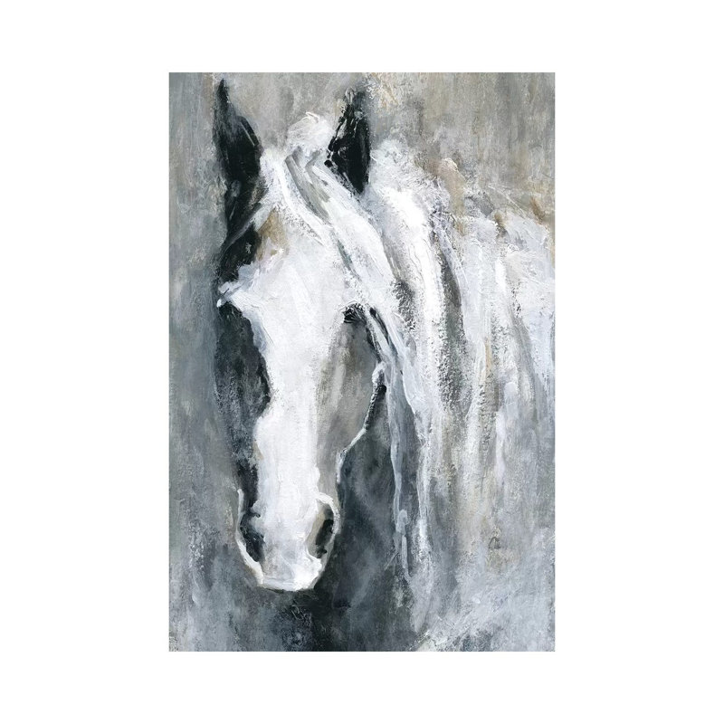 «Morning Greeting» par Carol Robinson, reproduction d'art sur toile tendue, H 26 po x l 18 po x 1,5 po