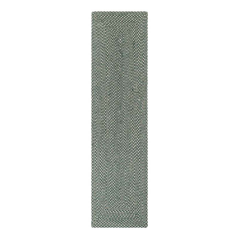 Tweed Braided Jute Rug, Runner 2" x 8'