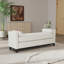 Banc rembourré avec pieds et coussin-131379841-131379842-131379843
