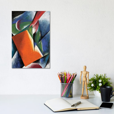 Architectonic, 1917 by Lyubov Popova - Wrapped Canvas Painting