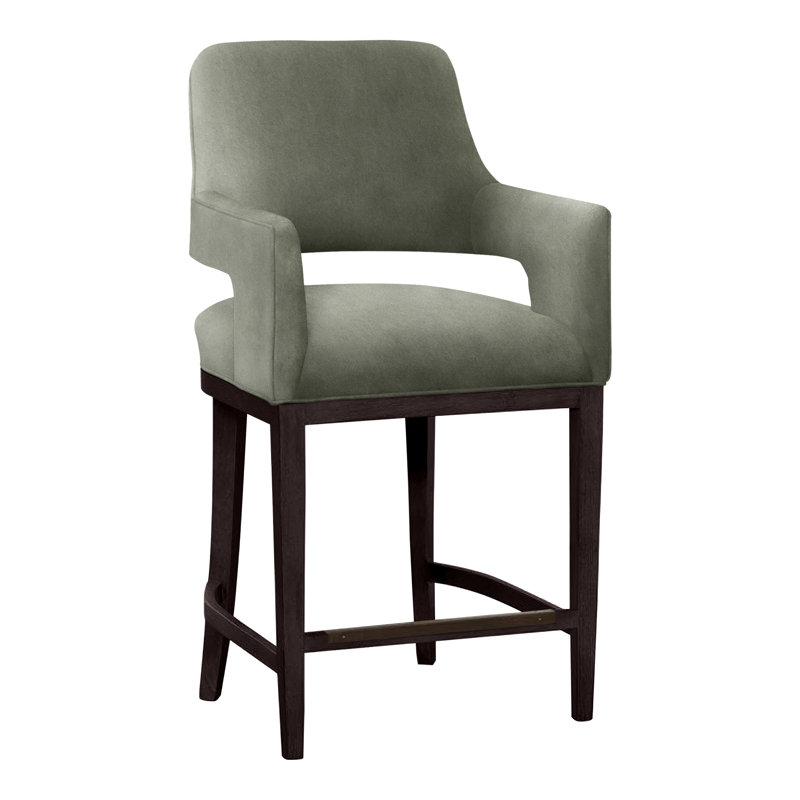 Tabouret de bar et de comptoir Josie, Espresso, Saule 9953, Tabouret de comptoir (siège d'une hauteur de 26,5