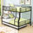 Full XL Over Queen Bunk Bed With Safety Features And Twin Trundle,Ladder-52170863