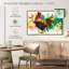 Éclaboussure de peinture de coq-160409880-160409885