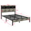 Lit plateforme avec rangement et accessoires-1418065032