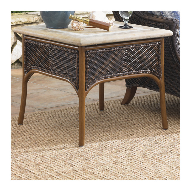 Island Estate Lanai Stone/Concrete Side Table