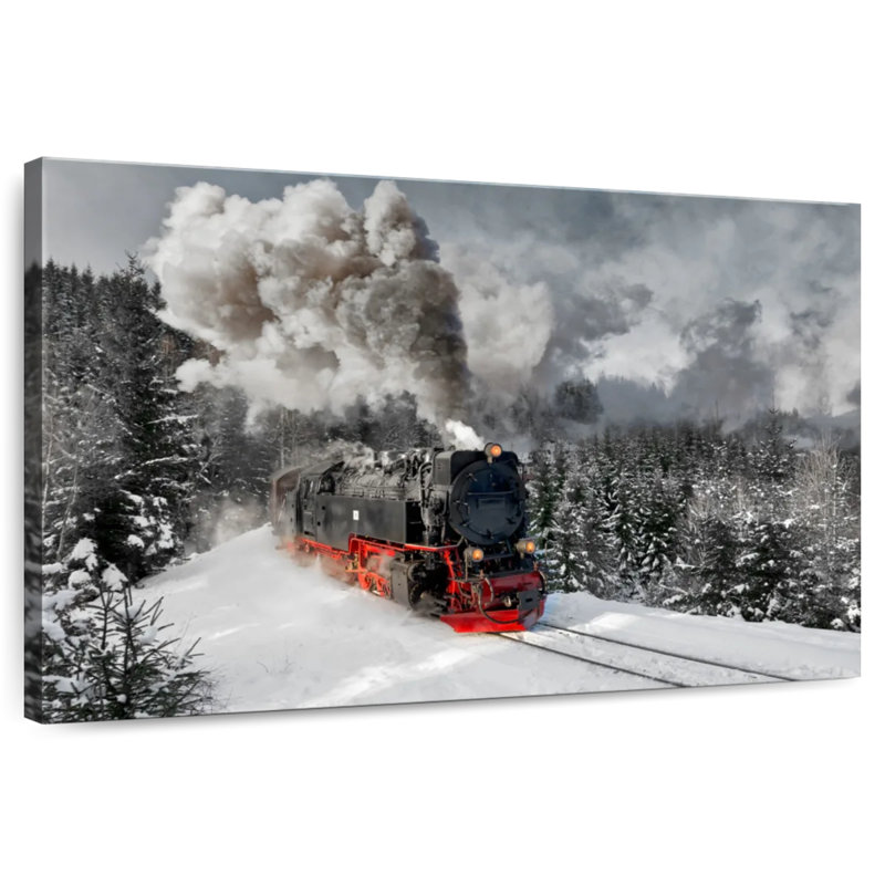 Train à vapeur allemand Mehar, H 30 po x l 45 po