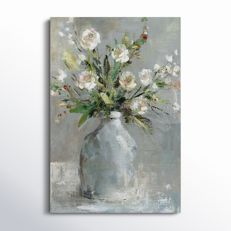 Country Bouquet I - Imprimé, H 36 po x l 24 po x 1,5 po, Toile tendue
