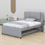 Lit plateforme tapissier avec lit gigogne pratique-1021797905