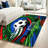 Sports Soccer Ball Area Rug, Indoor Floor Mat, Washable Stain Resistant Non-Slip, Decorative for Living Room, Bedroom, Game, Theme Decor-46976993