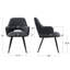 Fauteuils rembourrés l 24 po Matsuichi-120200057
