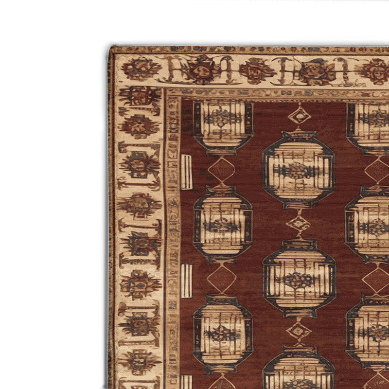 Tapis intérieur et extérieur ArtDeco, Rectangle 4pi x 6 pi