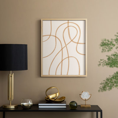 Matisse CCxxxiii, reproduction d'art encadrée - bois massif