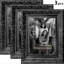 Cadre photo 3 pièces 8 "x 10" noir pour bureau-134310510-134310511-134310516
