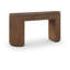 Console en bois massif et placage de chêne Koertdine-1473121675