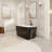 Glendale Casainc 43'' Freestanding Soaking Acrylic Bathtub-109080062