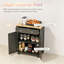 Buffet compact, armoire de rangement polyvalente avec tiroirs, armoire de cuisine élégante
