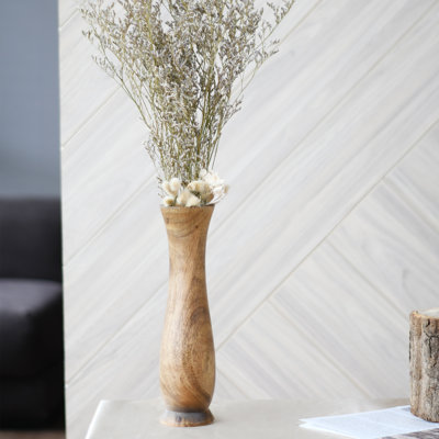 Vase de table en bois fait à la main Larocque