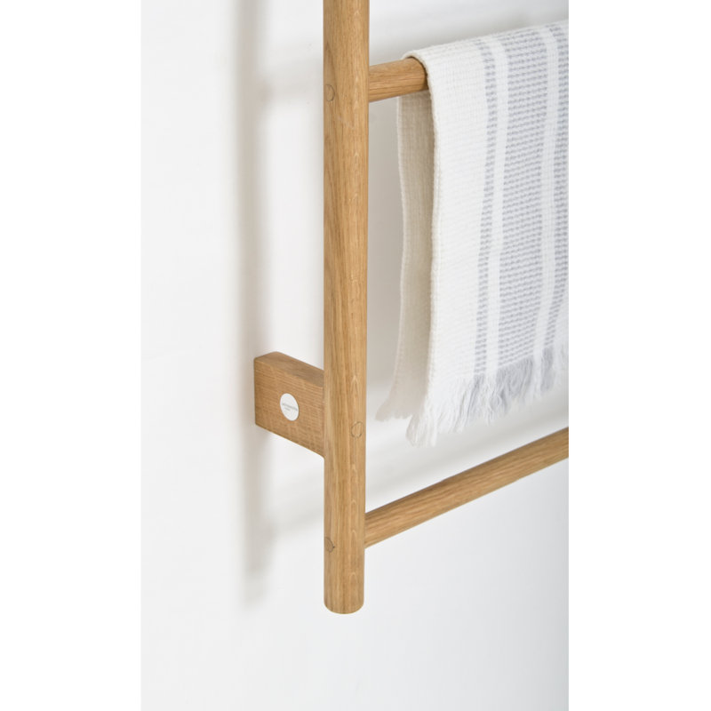 42'' Wood 4 Wall Towel Bar, Natural