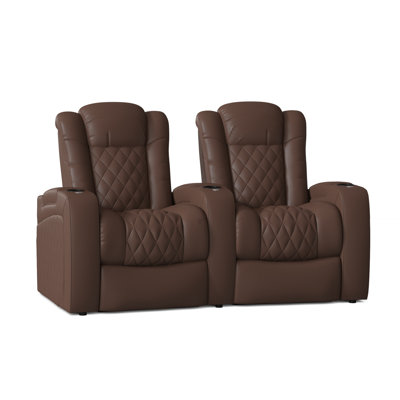 Siège de cinéma maison inclinable continental (rangée de 2)