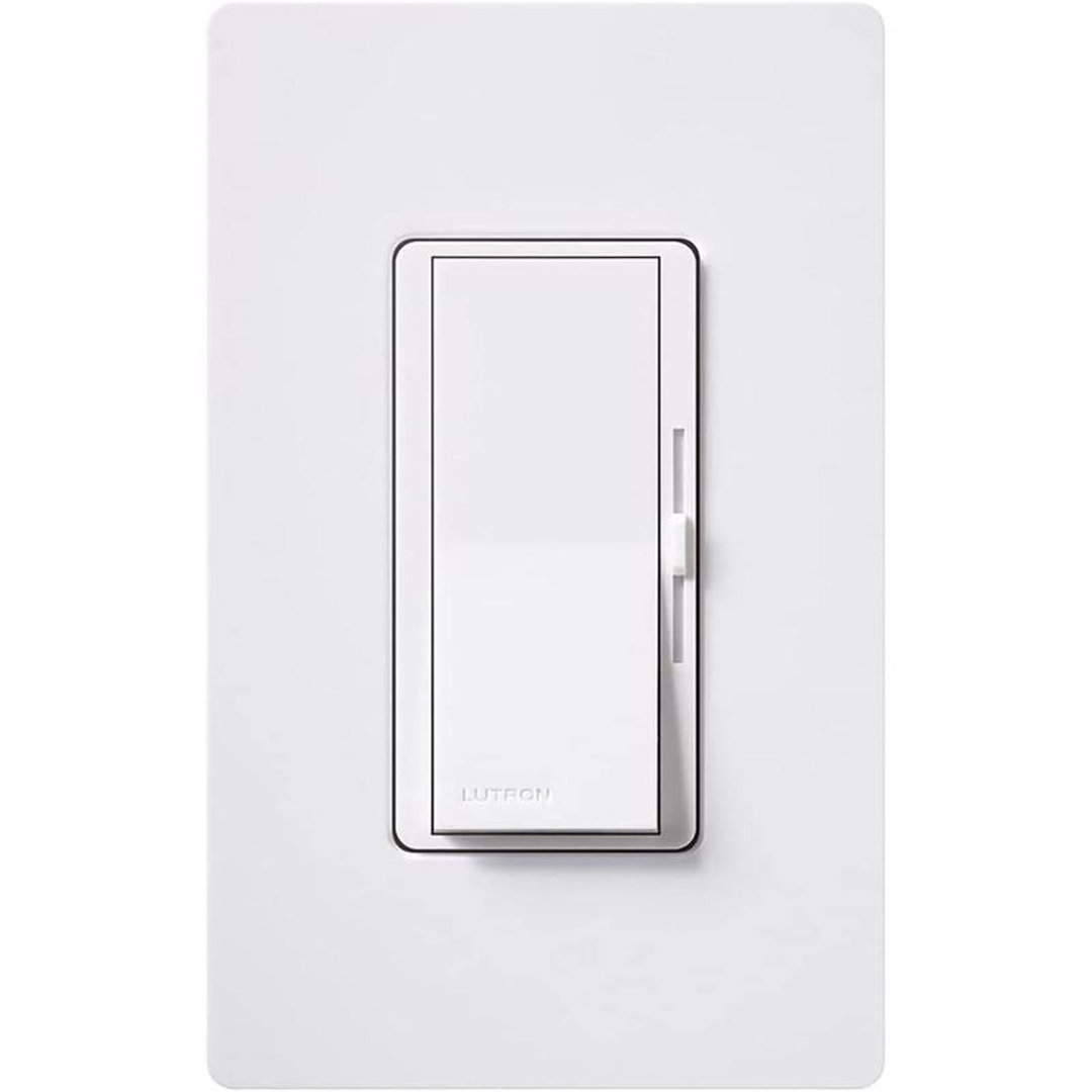 Lutron Diva White 150 W 3-Way Dimmer Switch 1 pk Lutron