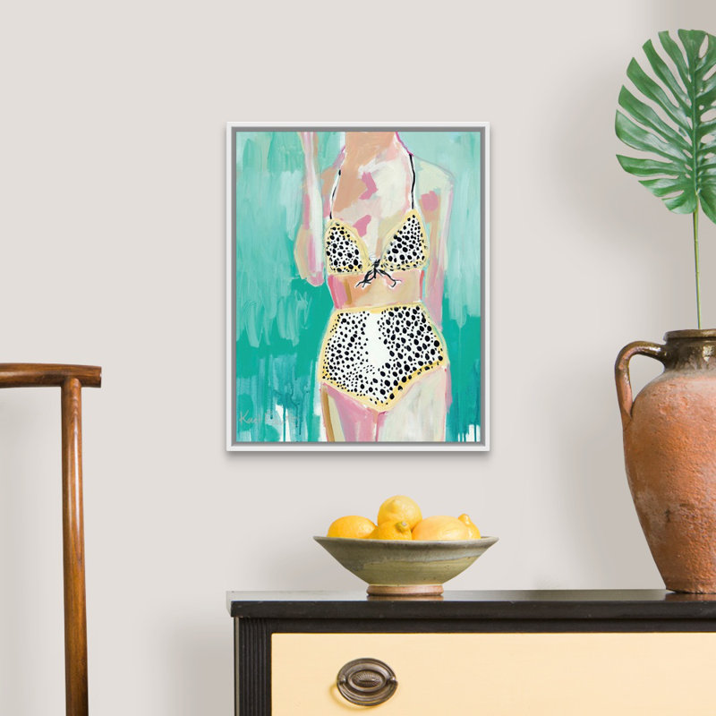 « Bumblebees » par Kait Roberts-impression sur toile, H 22 po x l 18 po x P 1,75 po, Toile blanche encadrée