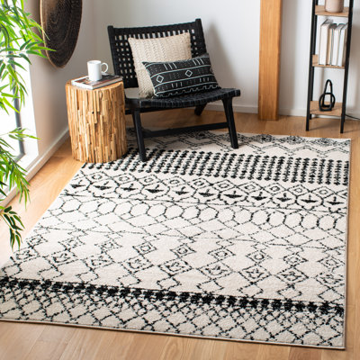 Tallent Geometric Hand Woven Area Rug