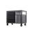 Multi-Functional Moveable Workbench With Wheels 44.5'' W Steel Bottom Rollaway Chest with Wheels